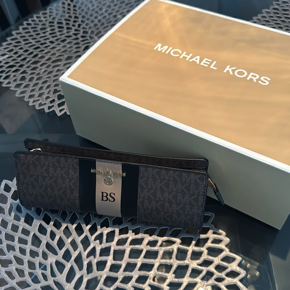 Brand new Michael Kors travel accessory WITH BS initials!